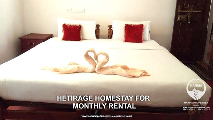Homestay For Lease in Mararikulam, Alappuzha | Heritage | With Swimming Pool (Jacuzzi) | Monthly Rental | Mararikulam Real Estate